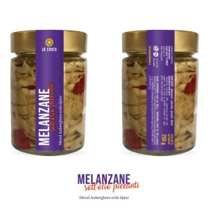 Melanzane a fette sott'olio piccanti